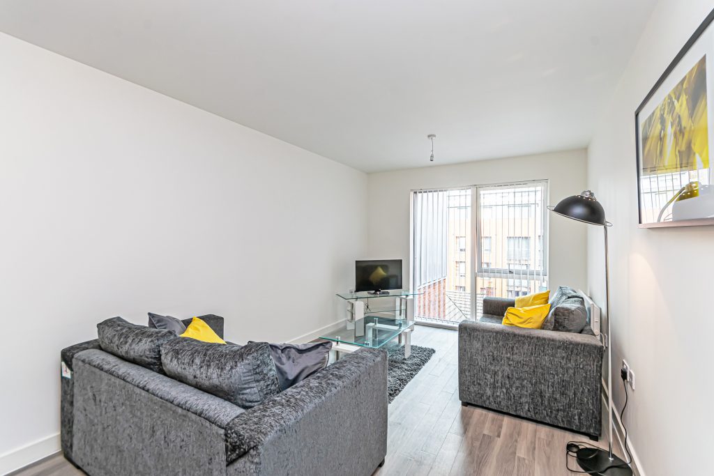 1 Bedroom (2 Beds), 1 Bathroom Apartment – Manchester, Lancashire, England, UK