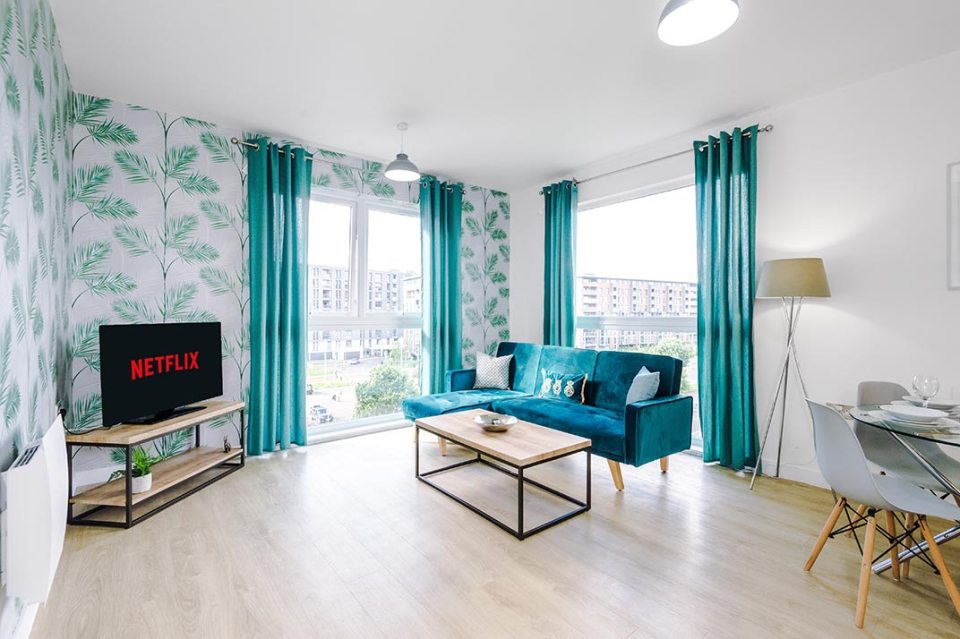 2 Bedroom (4 Beds), 2 Bathroom Apartment – Manchester, Greater Manchester, England, UK
