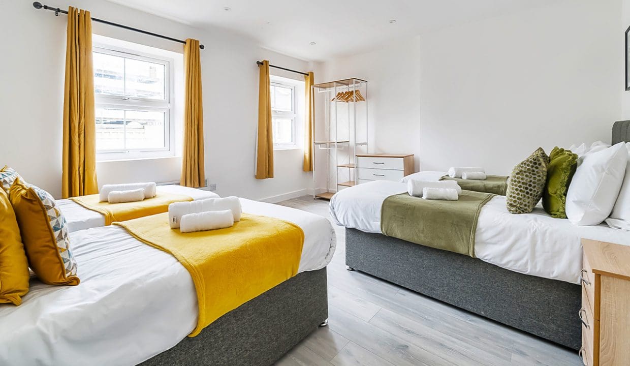 Spacious Room with Four Beds