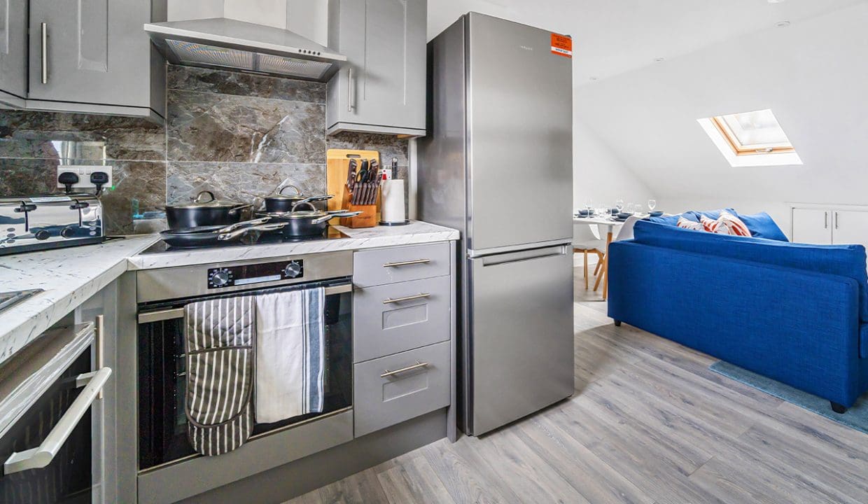 Wide Shot of Apartment