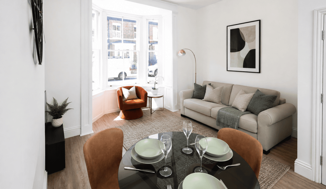 Flat 1 AI Living Room