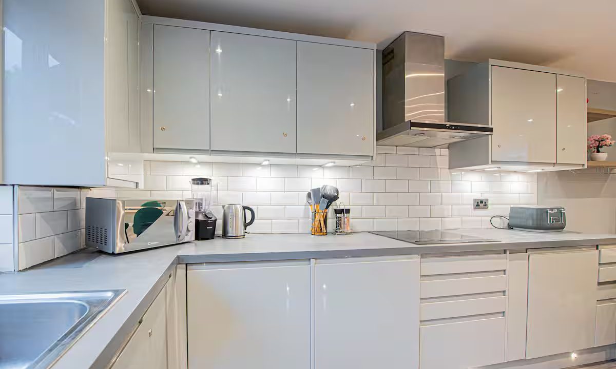 Living room kitchen