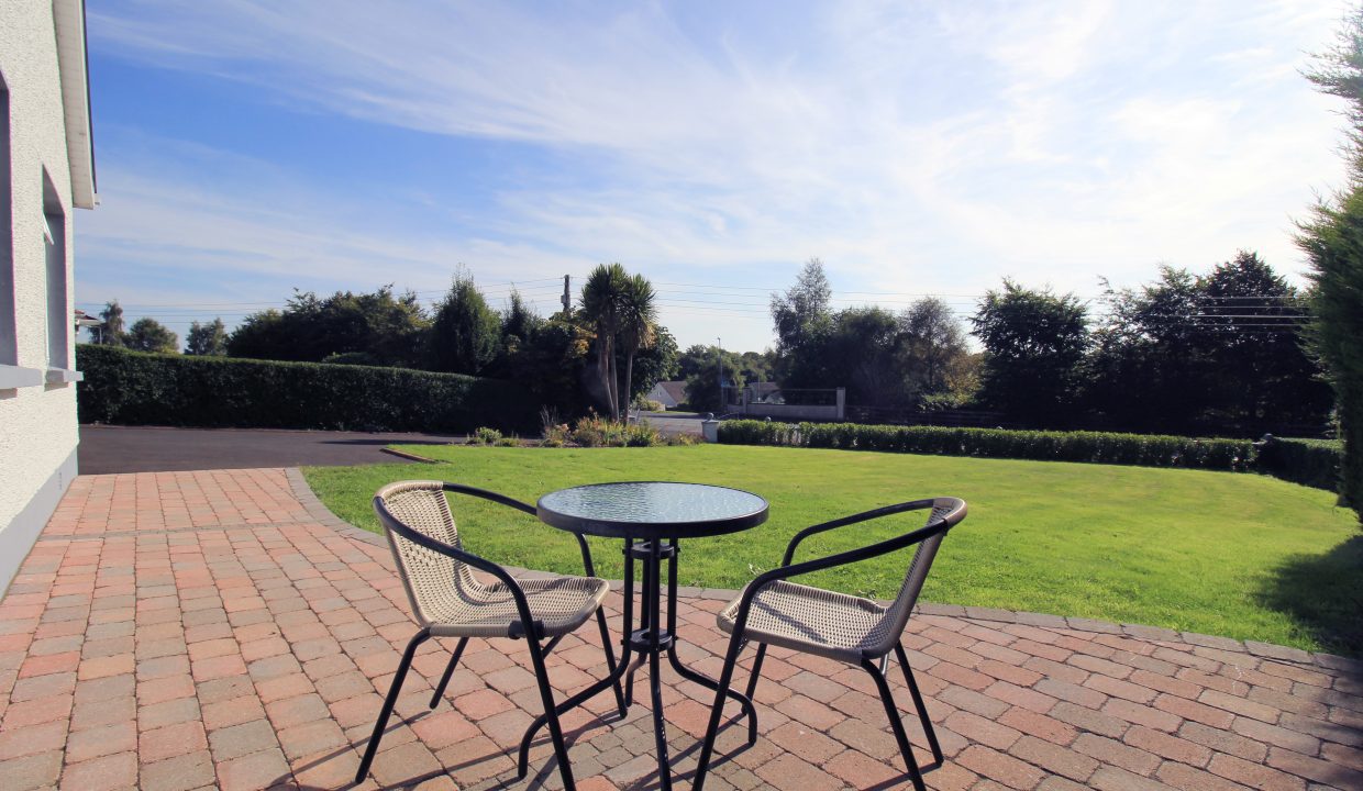View from patio